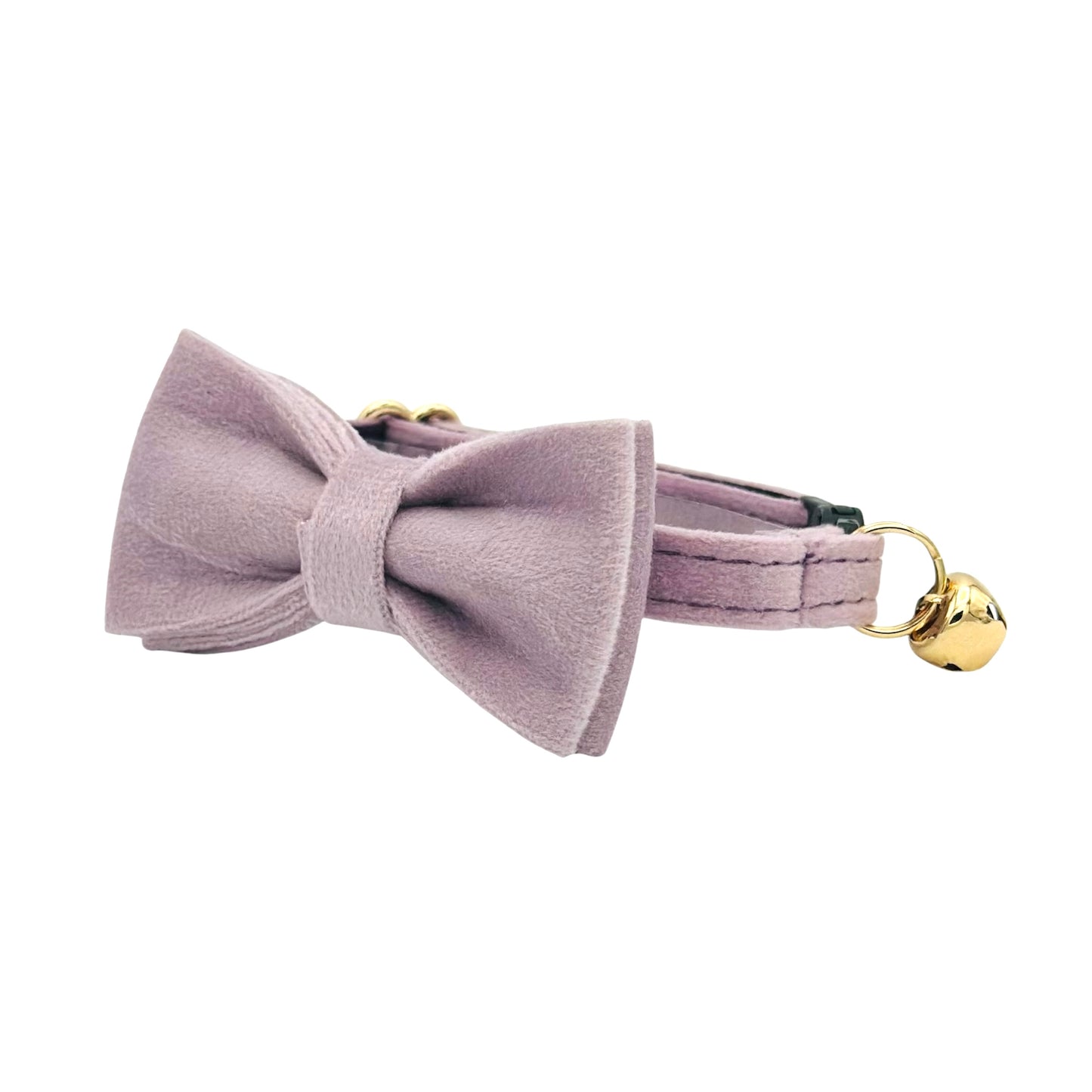 Lavender Velvet Cat Collar