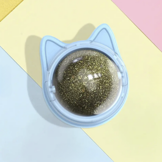 Rotating Catnip Ball Toy